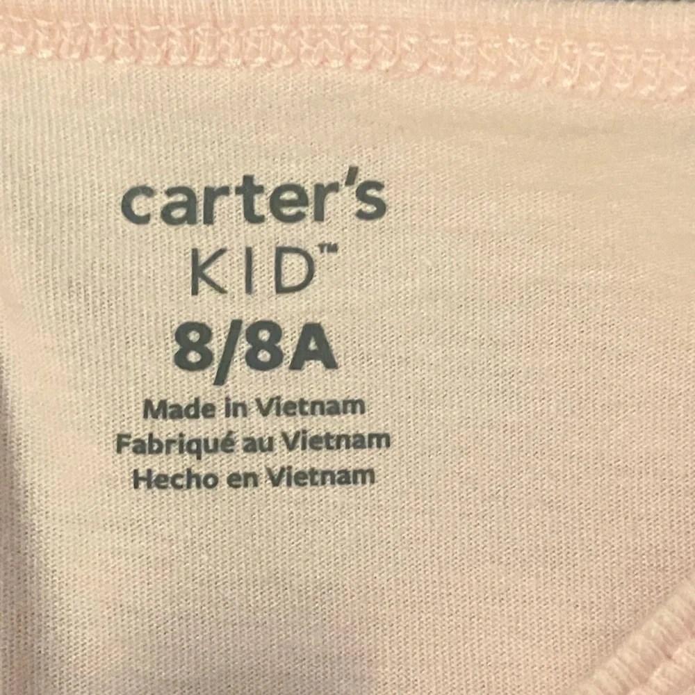 Carters pink short-sleeve dress